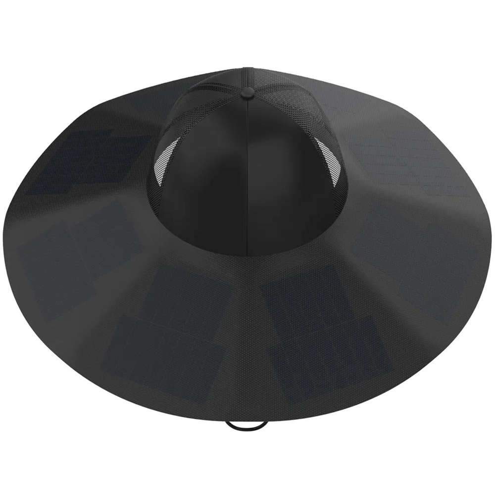 Солнечная шляпа EcoFlow Solar Hat 12W черная