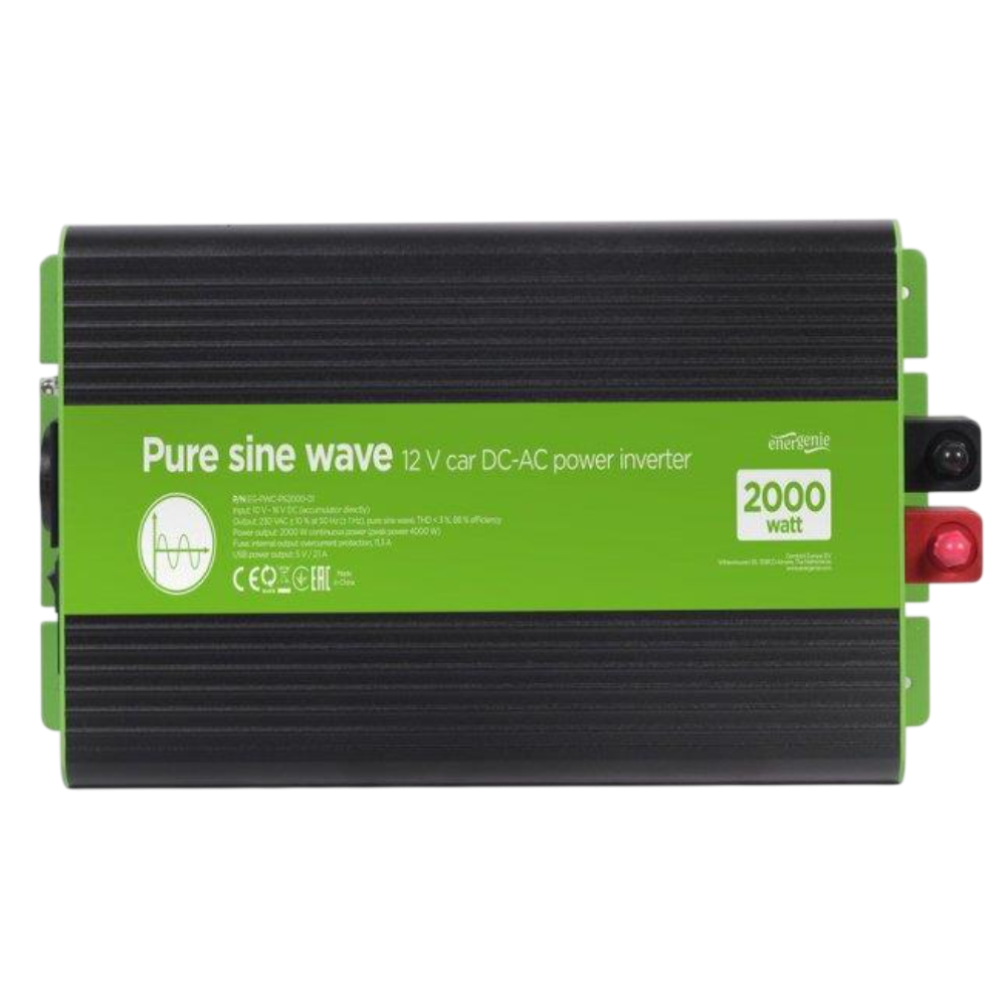 Інвертор напруги EnerGenie EG-PWC-PS2000-01 2000 Вт