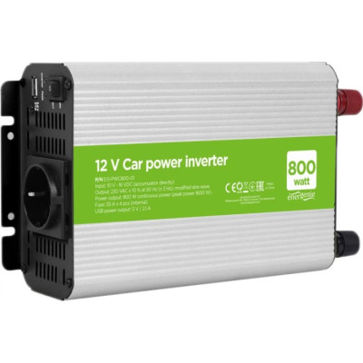 Інвертор напруги EnerGenie EG-PWC800-01 800 Вт