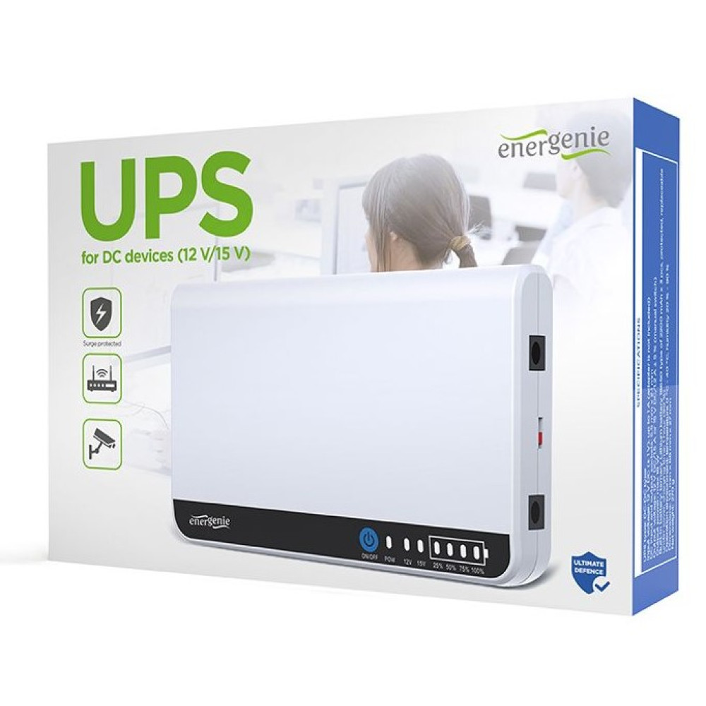 Источник бесперебойного питания EnerGenie EG-UPS-DC18 для роутеров/коммутаторов