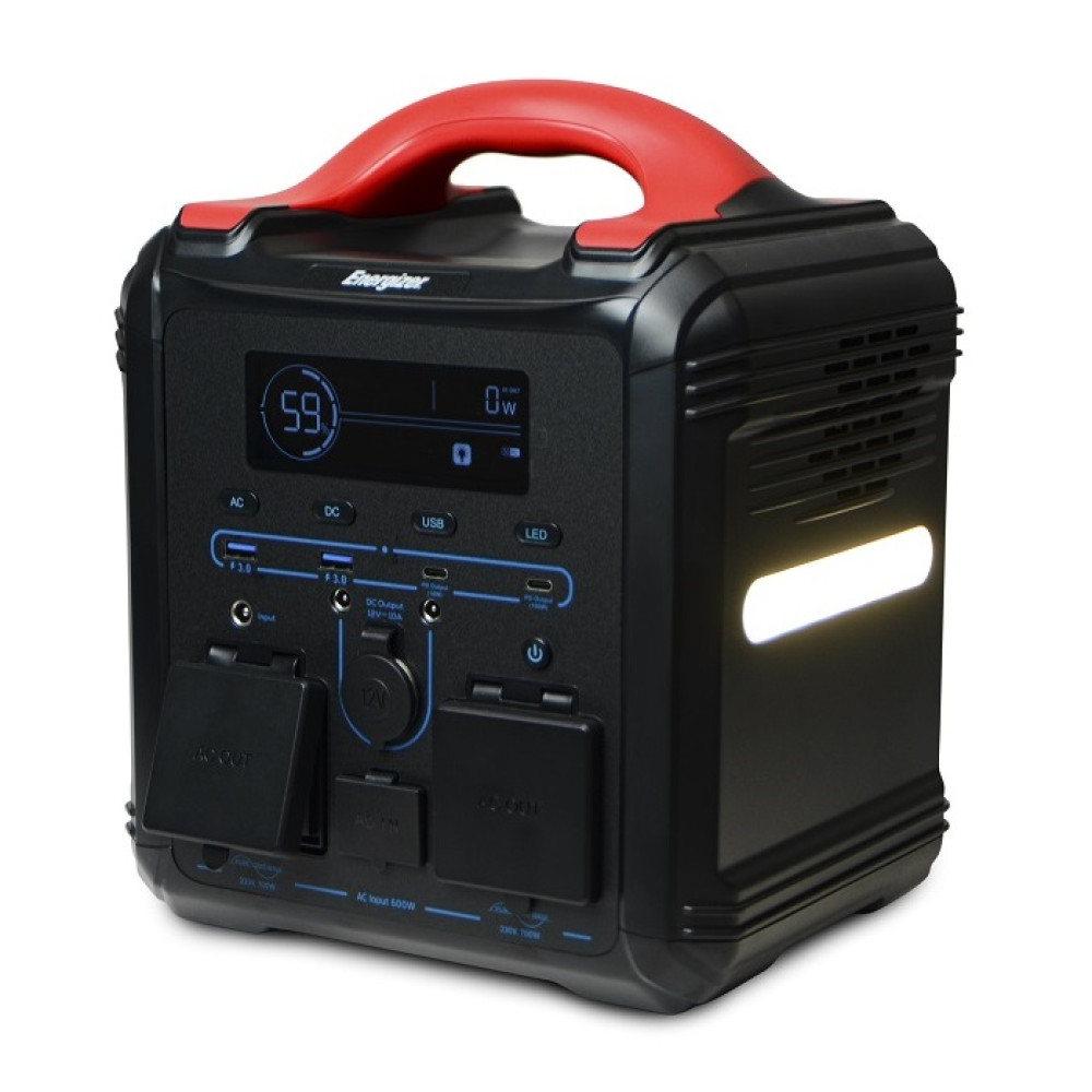 Зарядна станція ENERGIZER PPS550W1F - 551Wh/AC 700W/100W PD/2xUSB/2xDC/1xCar/MPPT