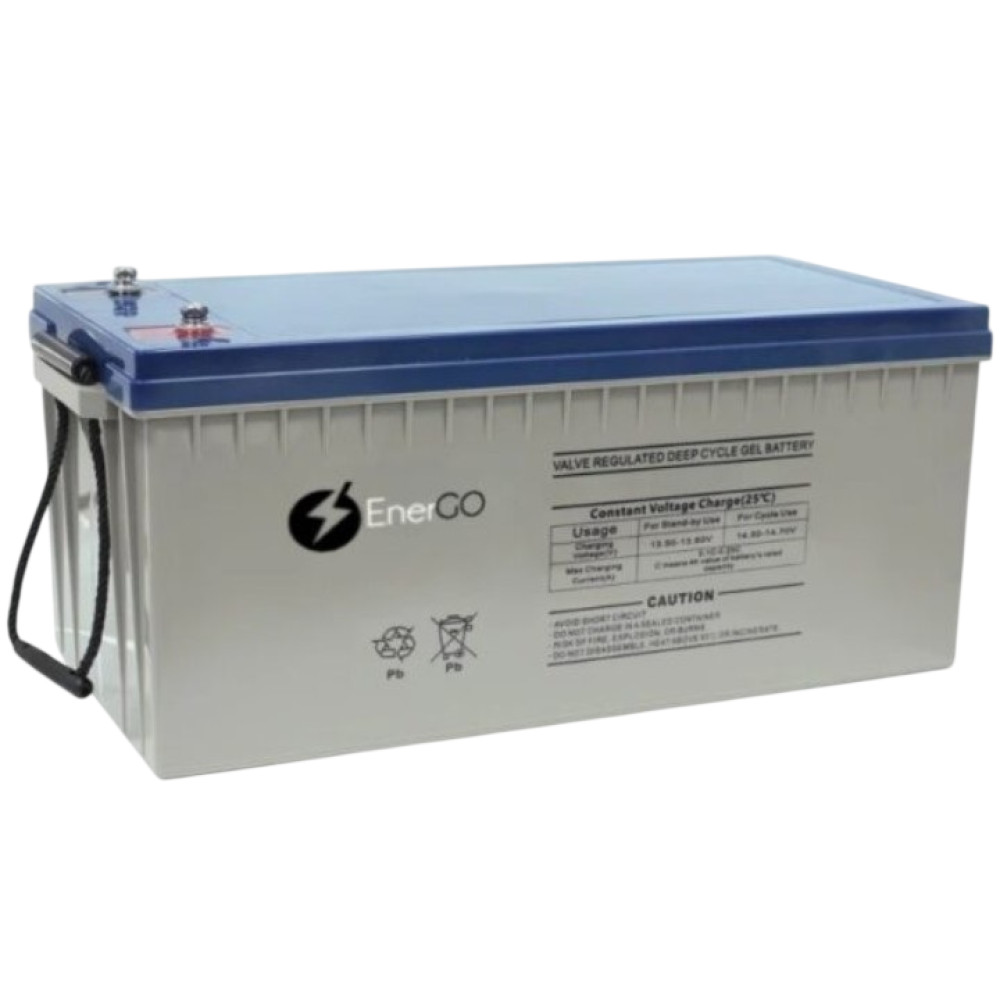 Аккумулятор EnerGo GEL 12V 200Ah (NRG-GL12200)