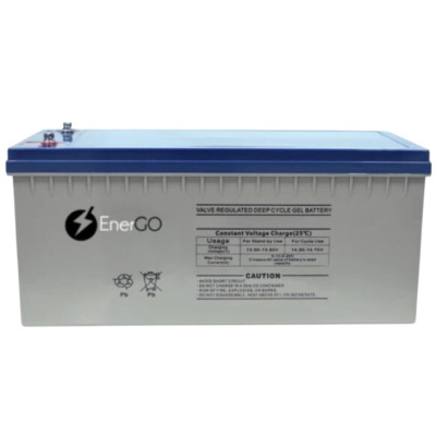 Аккумулятор EnerGo GEL 12V 200Ah (NRG-GL12200)