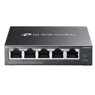 5-портовый PoE-коммутатор TP-Link Omada ES205GP