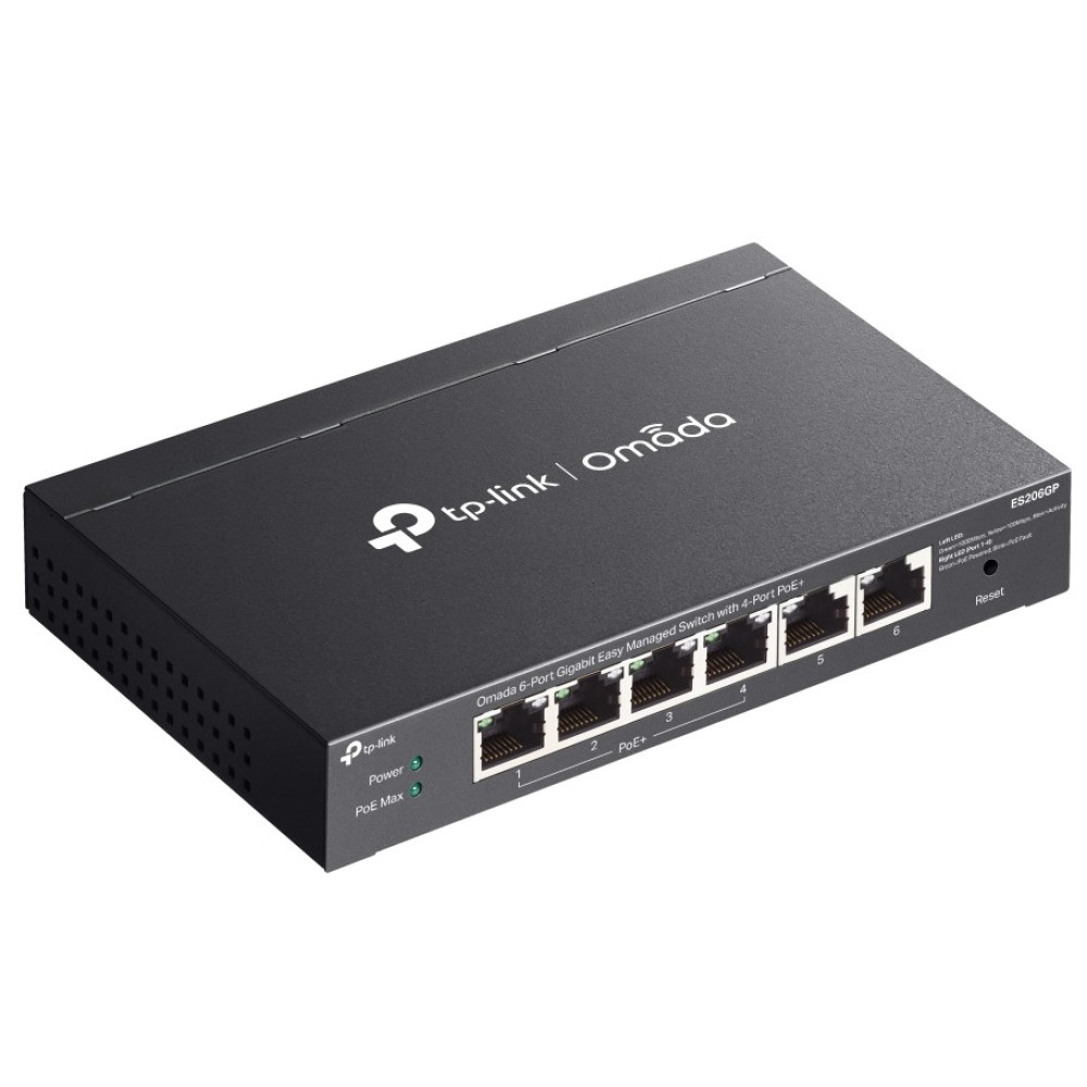 6-портовий PoE-комутатор TP-Link Omada ES206GP