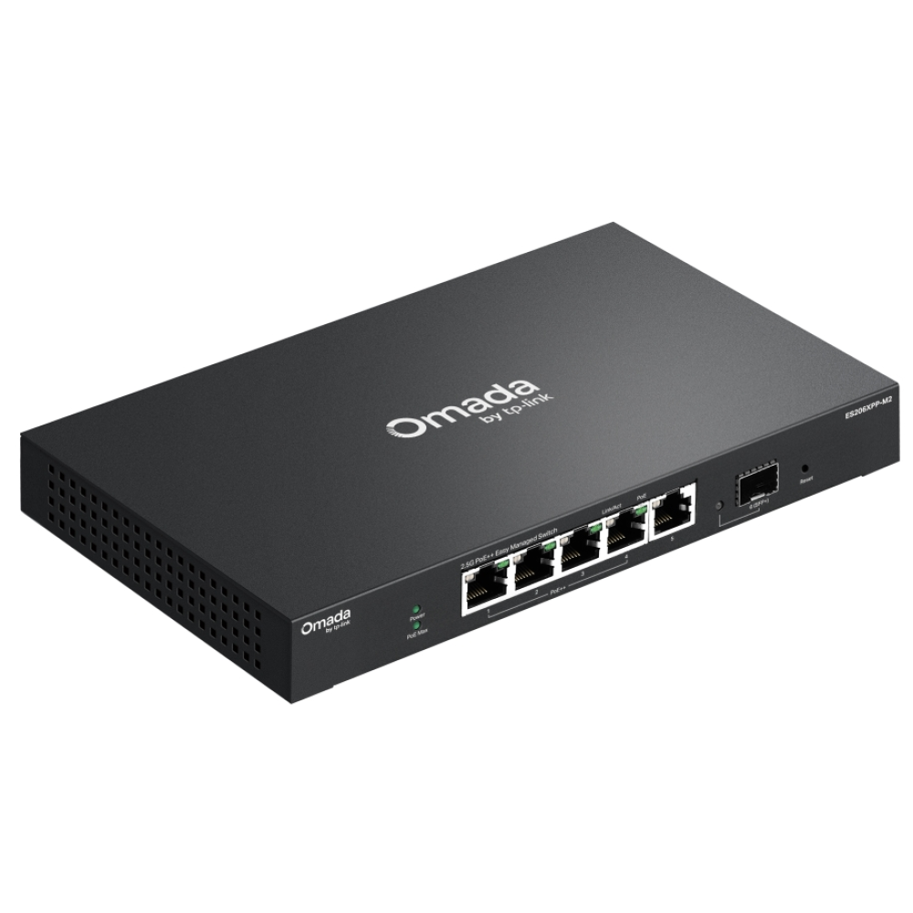 6-портовый PoE-коммутатор TP-Link Omada ES206XPP-M2 управляемый