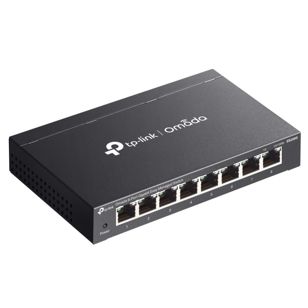 8-портовый коммутатор TP-Link Omada ES208G