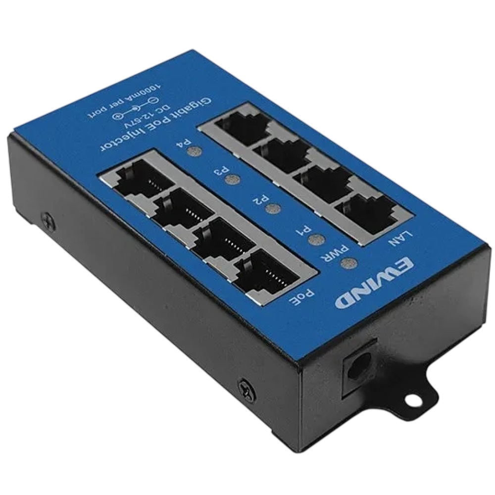 PoE-инжектор 4-портовый Ewind EW-PSE304CG