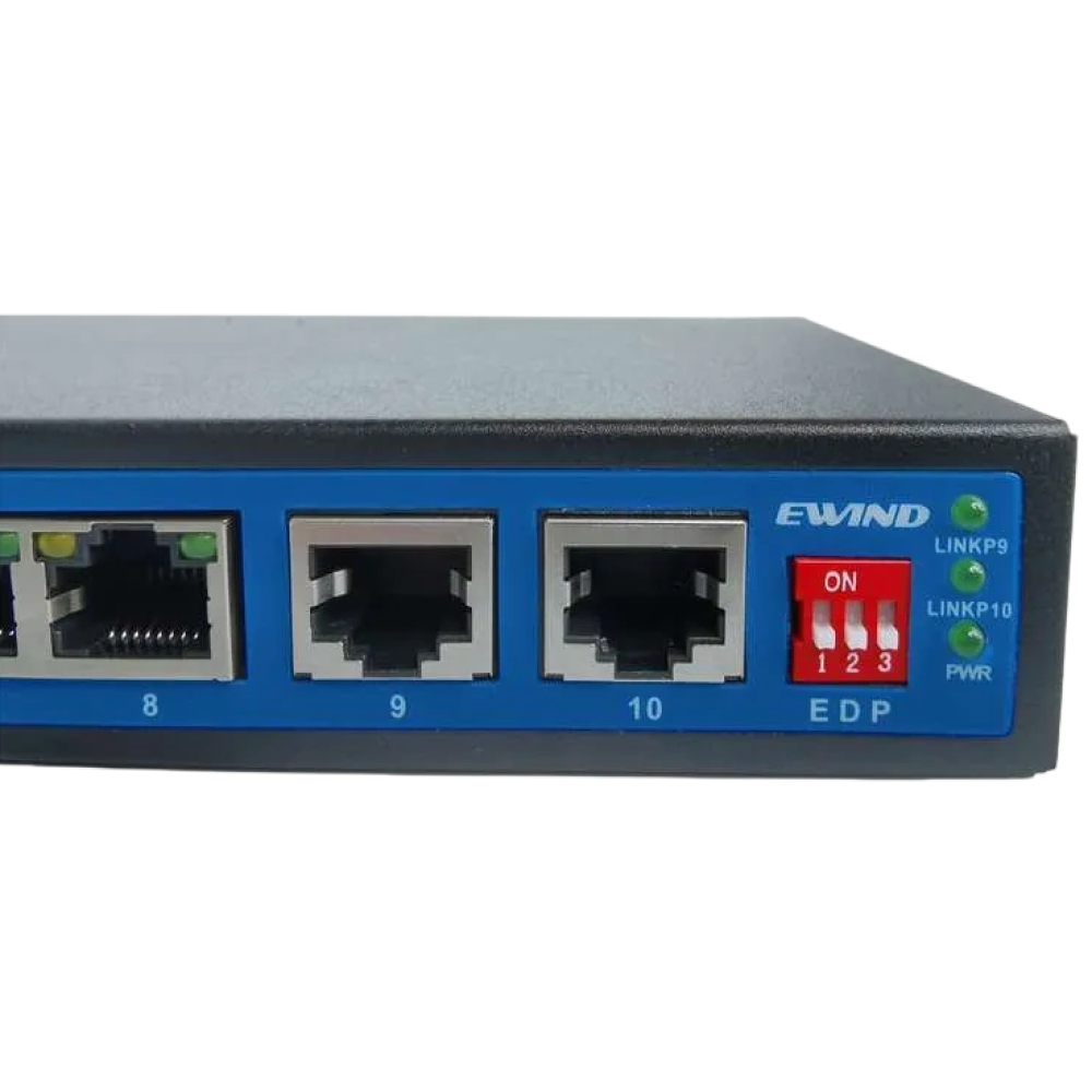 10-портовый PoE-коммутатор Ewind EW-S1910G-DP неуправляемый