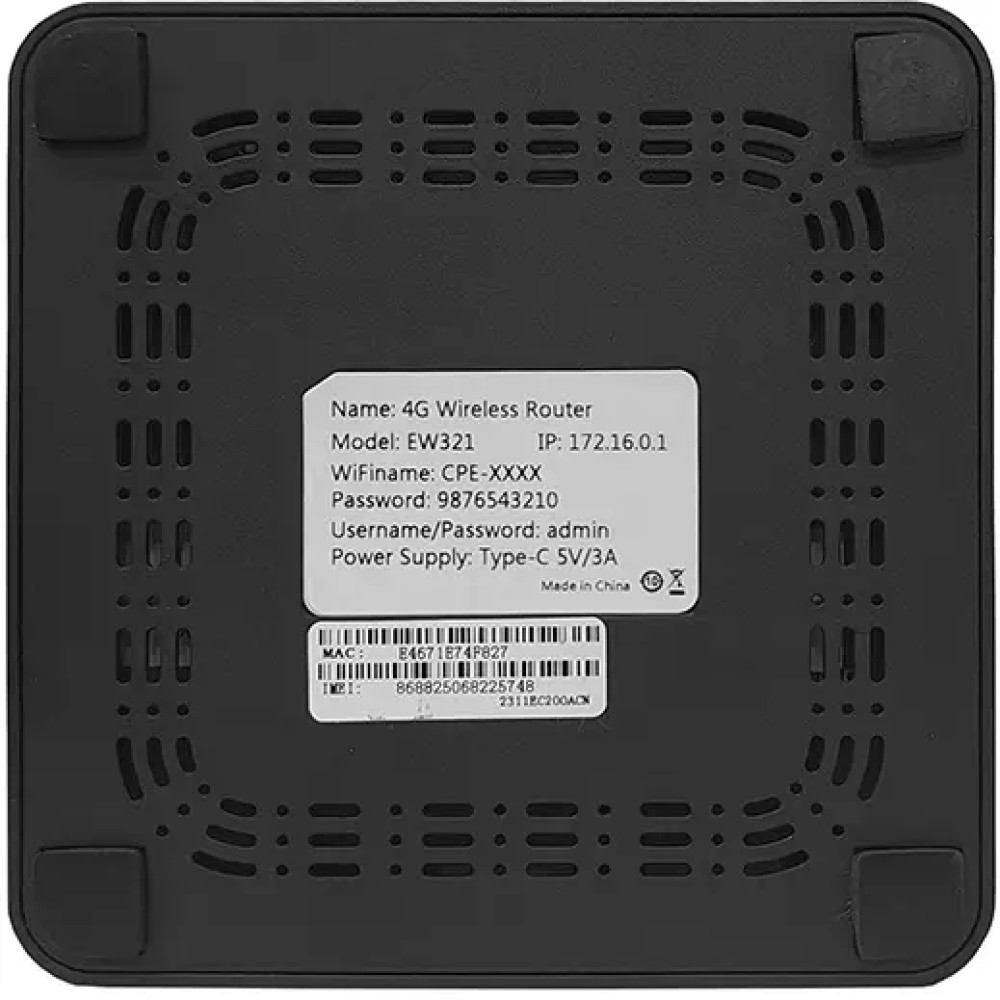 Маршрутизатор Ewind EW321 4G 300M LTE Mini WiFi