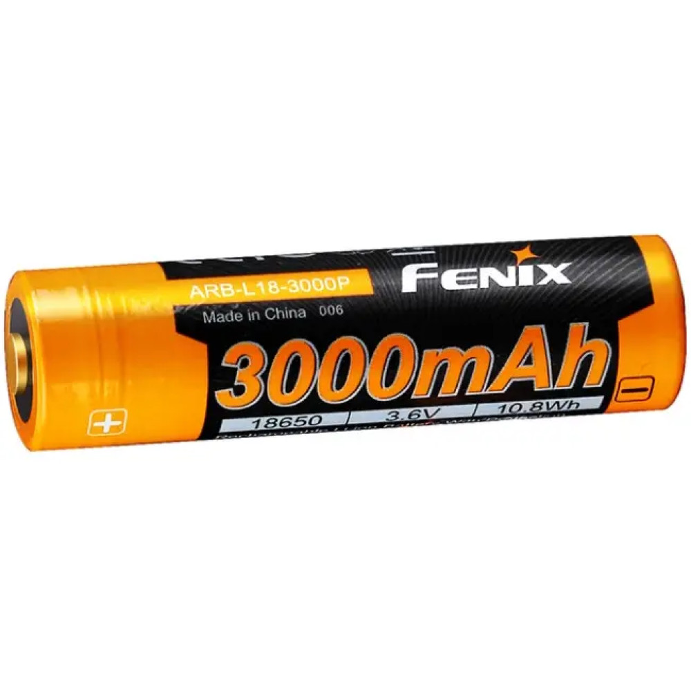 Аккумулятор 18650 Fenix (3000 mAh)