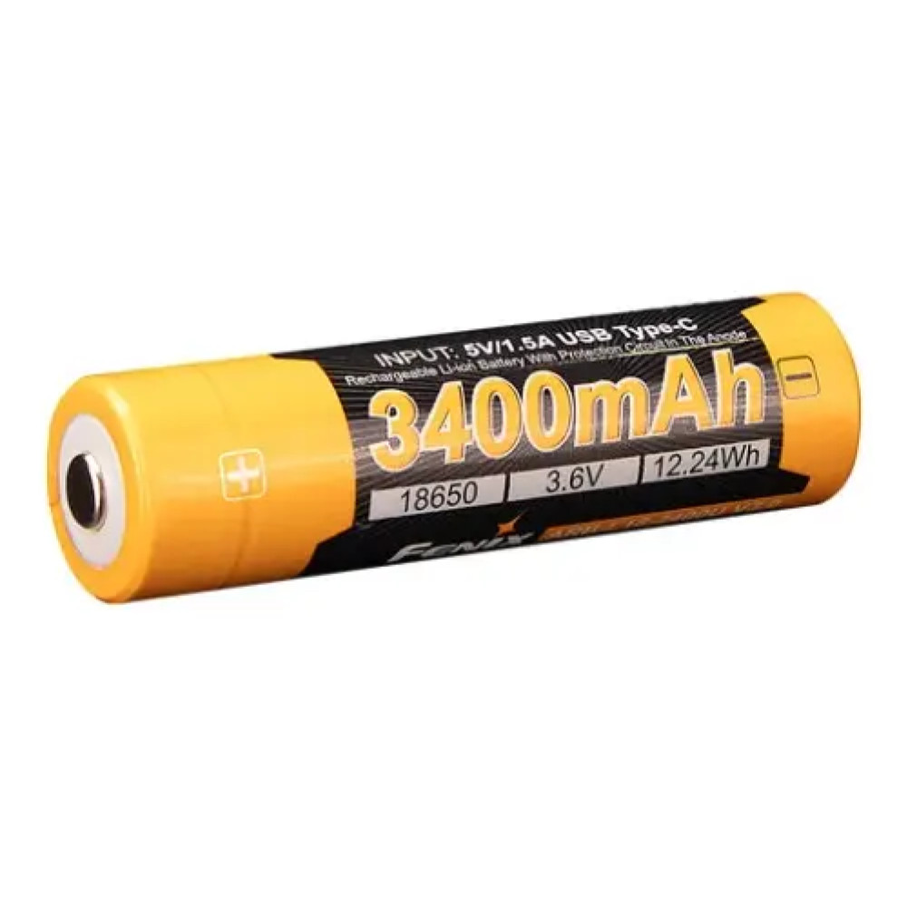 Акумулятор 18650 Fenix (3400 mAh) Type-C V3.0