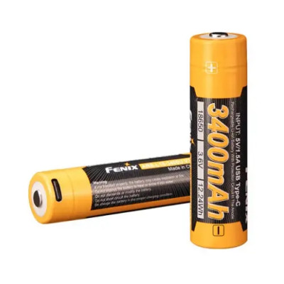 Акумулятор 18650 Fenix (3400 mAh) Type-C V3.0