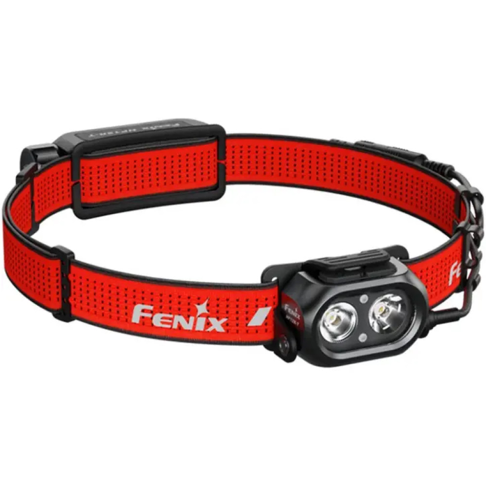 Фонарь налобный Fenix HP12R-TRd красный