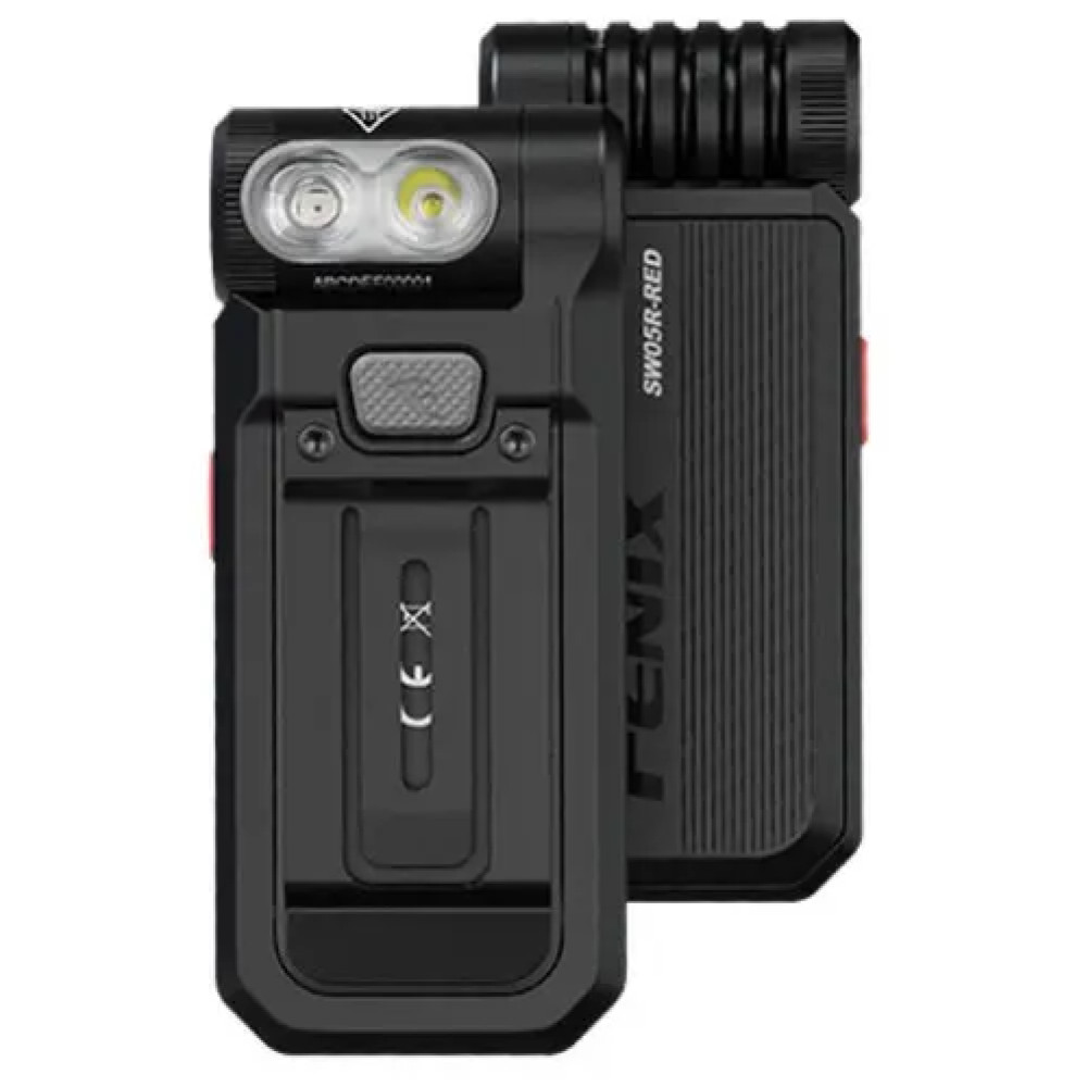 Ліхтар ручний Fenix SW05R-RED LED чорний