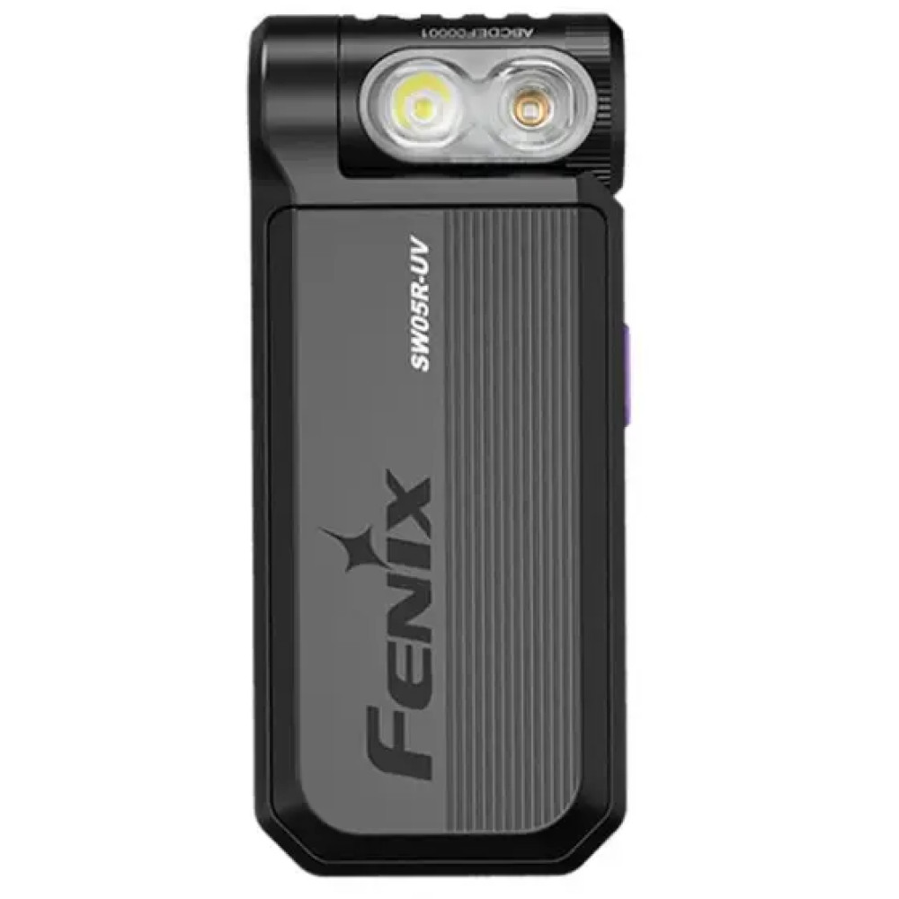Ліхтар ручний Fenix SW05R-UV LED чорний