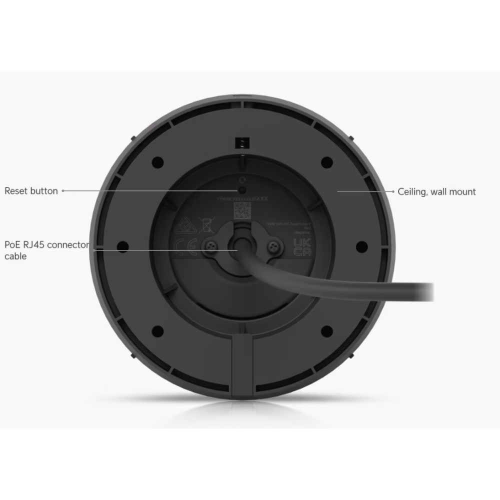 4 Мп IP-видеокамера Ubiquiti UniFi Protect G5 Turret Ultra Black (UVC-G5-Turret-Ultra-B)