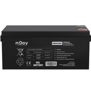 Аккумуляторная батарея Njoy GE25012KF (BTVGCBEOGHYKFCW01B) GEL 12 В / 250 A·ч