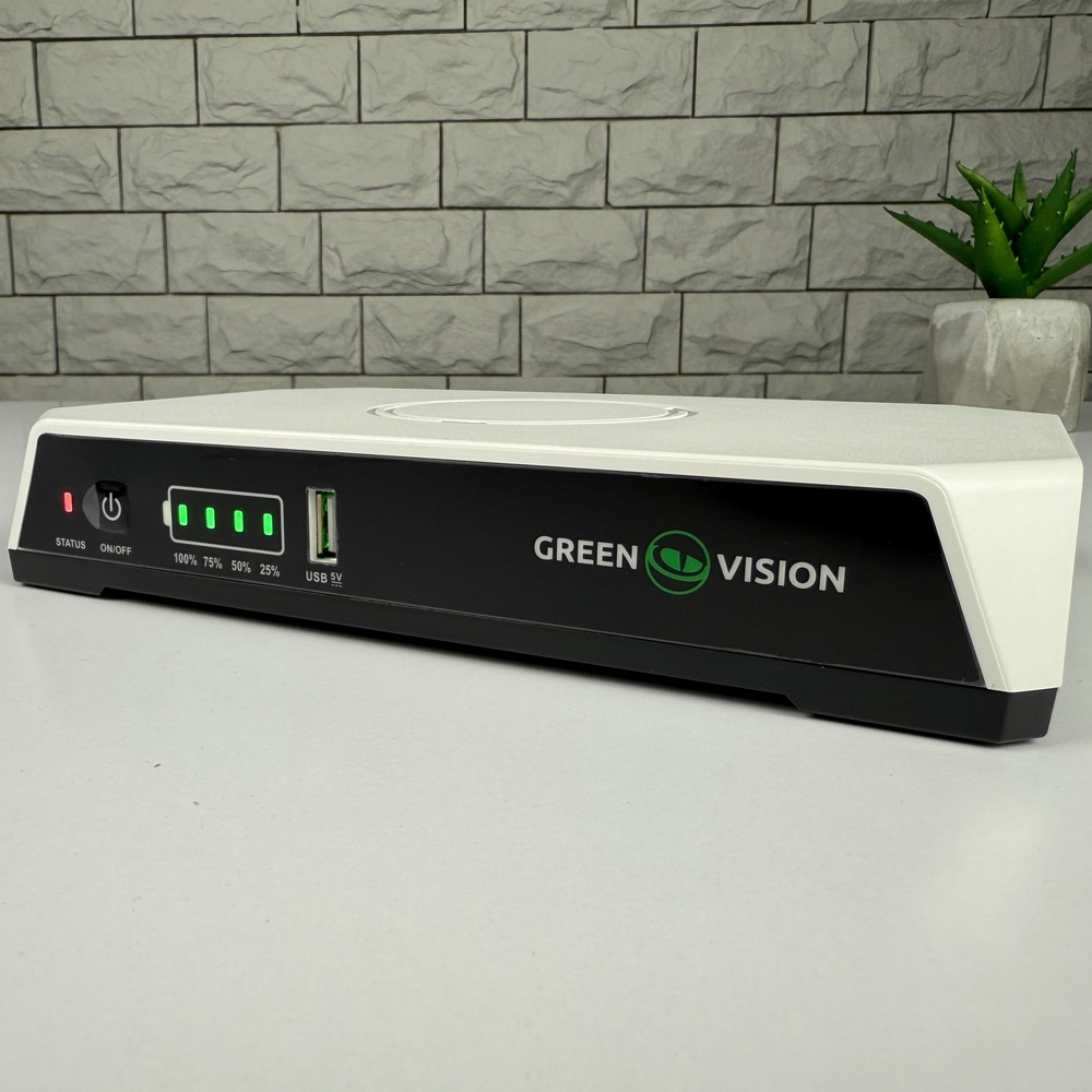 Портативный ИБП Green Vision GV-704-UPS-DC20-40W (POE 24/48) 20 000 mAh / LiFePO4