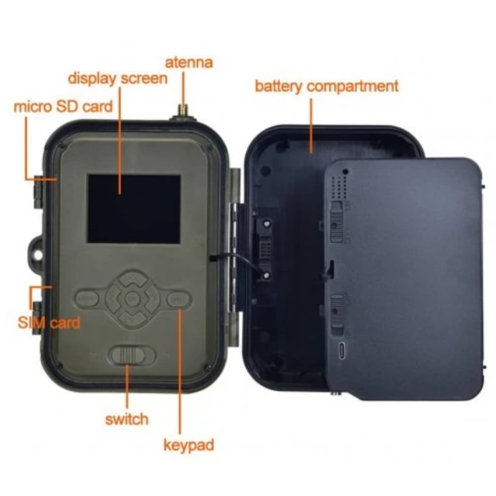 Фотопастка Suntek HC-940Ultra Li (120MP, 8000mAh, Хмара)