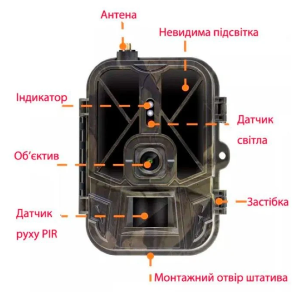 Фотопастка Suntek HC940Pro Li (36MP, 8000mAh)