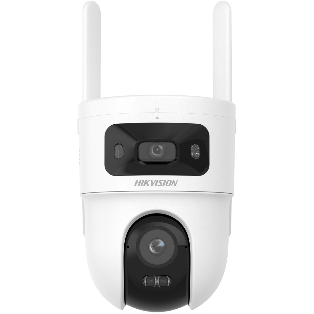 4 Мп двойная IP-видеокамера Hikvision DS-2CFSP8-D/4G с солнечной панелью и 4G LTE