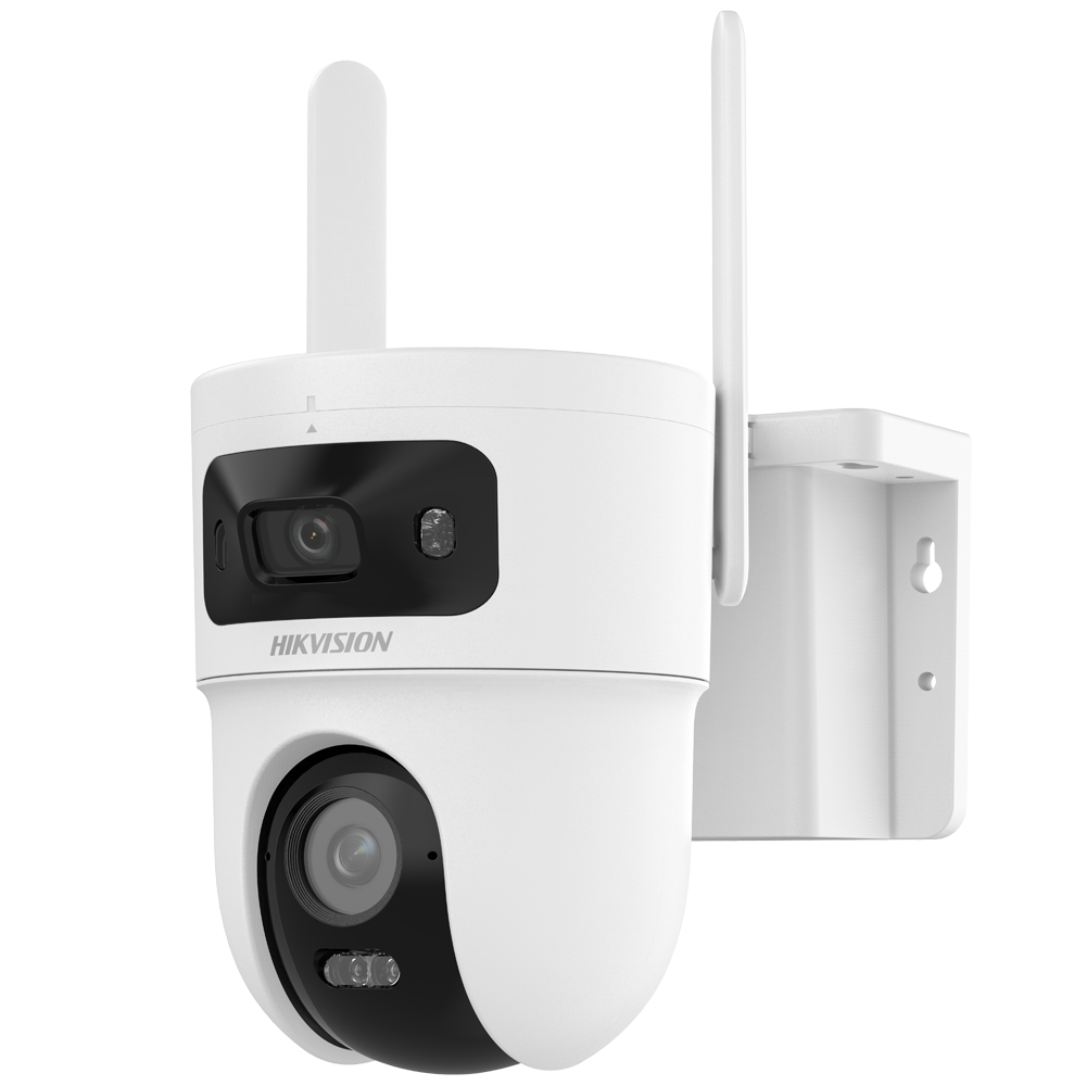 4 Мп двойная IP-видеокамера Hikvision DS-2CFSP8-D/4G с солнечной панелью и 4G LTE