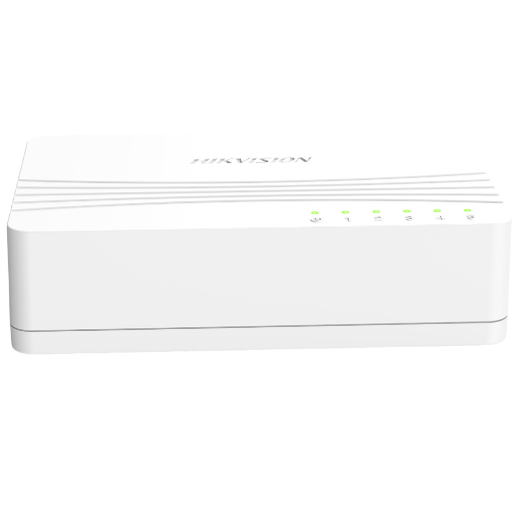 5-ти портовий комутатор Hikvision DS-3E0105D-E