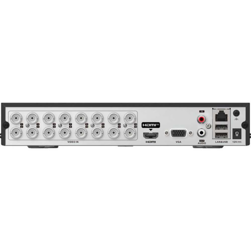 16-канальний XVR відеореєстратор Hikvision DS-7216HGHI-M1/T 720p 1U H.265