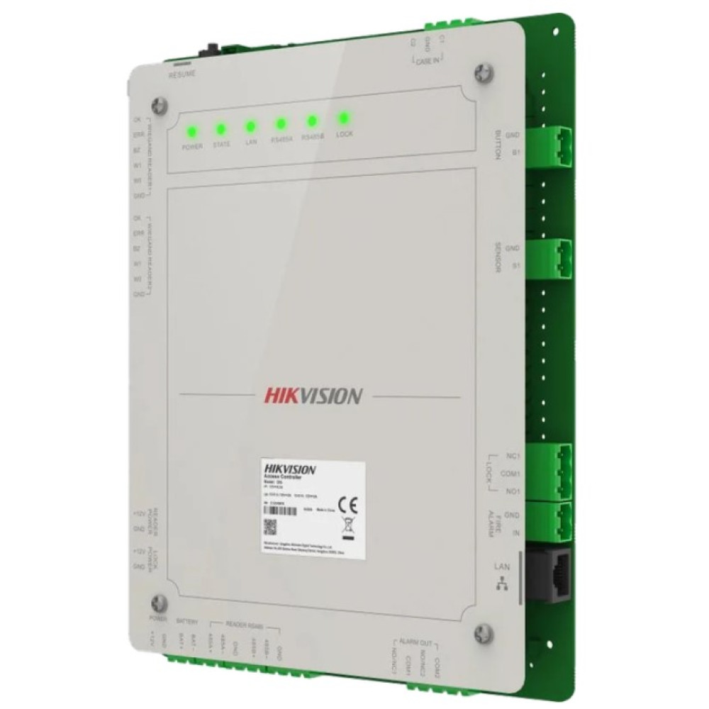 Контролер для чотирьох дверей Hikvision DS-K2624X