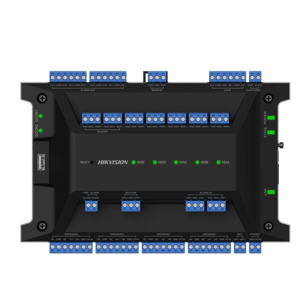 Автономный контроллер Hikvision DS-K2702X(P) для 2-х дверей