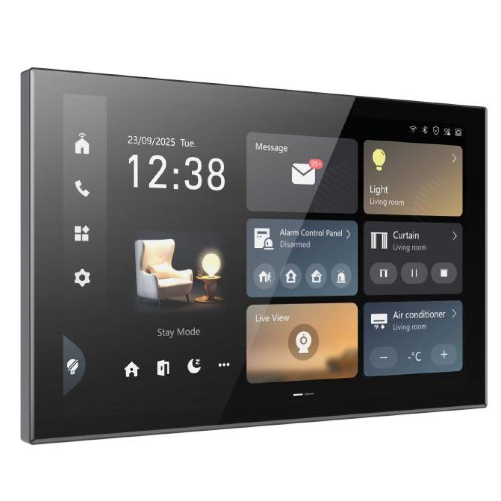 Панель керування розумним будинком Hikvision DS-KC9570-WTE1/S з Wi-Fi