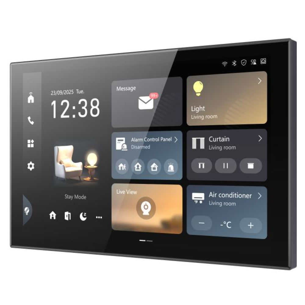 Панель керування розумним будинком Hikvision DS-KC9570-WTE1/S з Wi-Fi