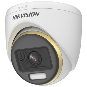 2 Mп HDTVI відеокамера Hikvision DS-2CE70DF3T-LMFS (2.8 мм) Smart Hybrid Light, ColorVu