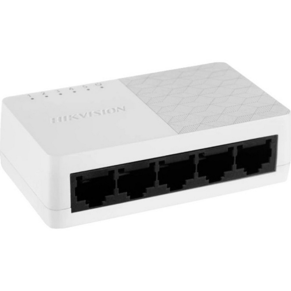 5-портовий комутатор Hikvision DS-3E0105D-O некерований 