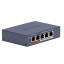 4-портовый коммутатор Hikvision DS-3E0105P-E/M(C) POE неуправляемый