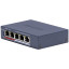 4-портовый коммутатор Hikvision DS-3E0105P-E/M(C) POE неуправляемый