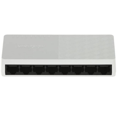 8-портовий комутатор Fast Ethernet Hikvision DS-3E0108D-O