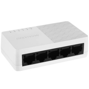 5-портовый коммутатор Hikvision DS-3E0505D-O