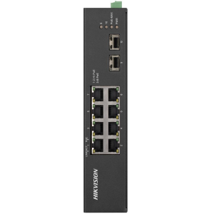 8-портовий комутатор Hikvision DS-3T0510HP-E/HS PоE некерований