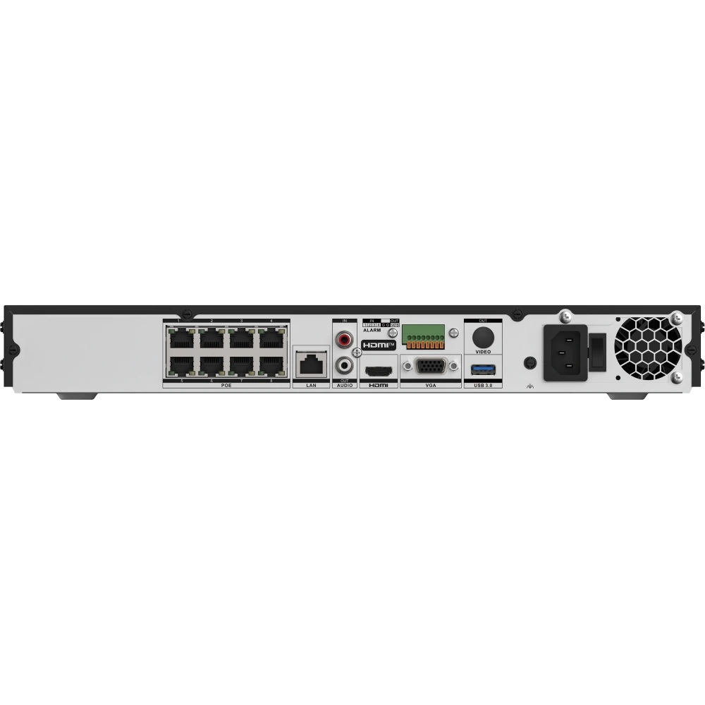 8-канальный NVR видеорегистратор Hikvision DS-7608NXI-I2/8P/VPRO AcuSeek
