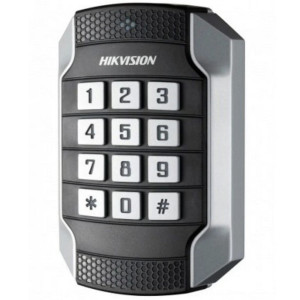 Кодовая клавиатура Hikvision DS-K1104MK со считывателем карт Mifare