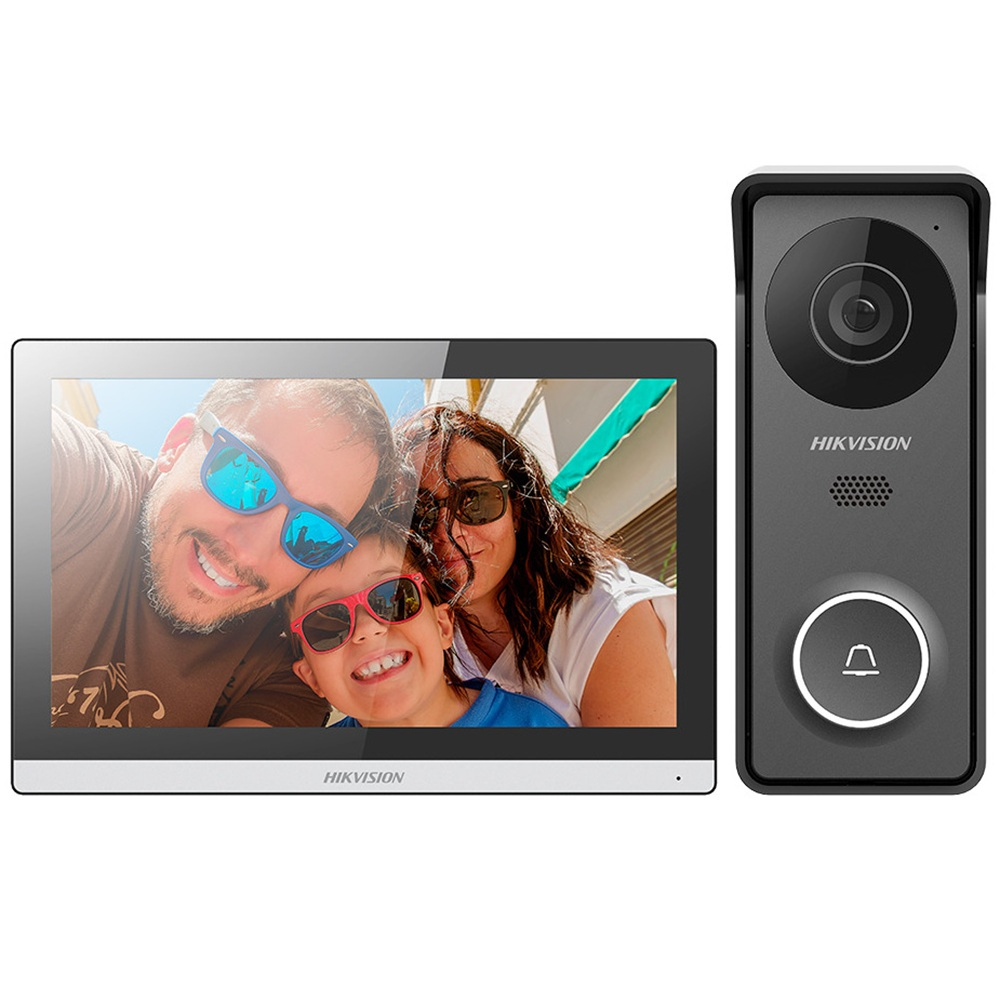 Комплект видеодомофона Hikvision DS-KIS313-P(B)