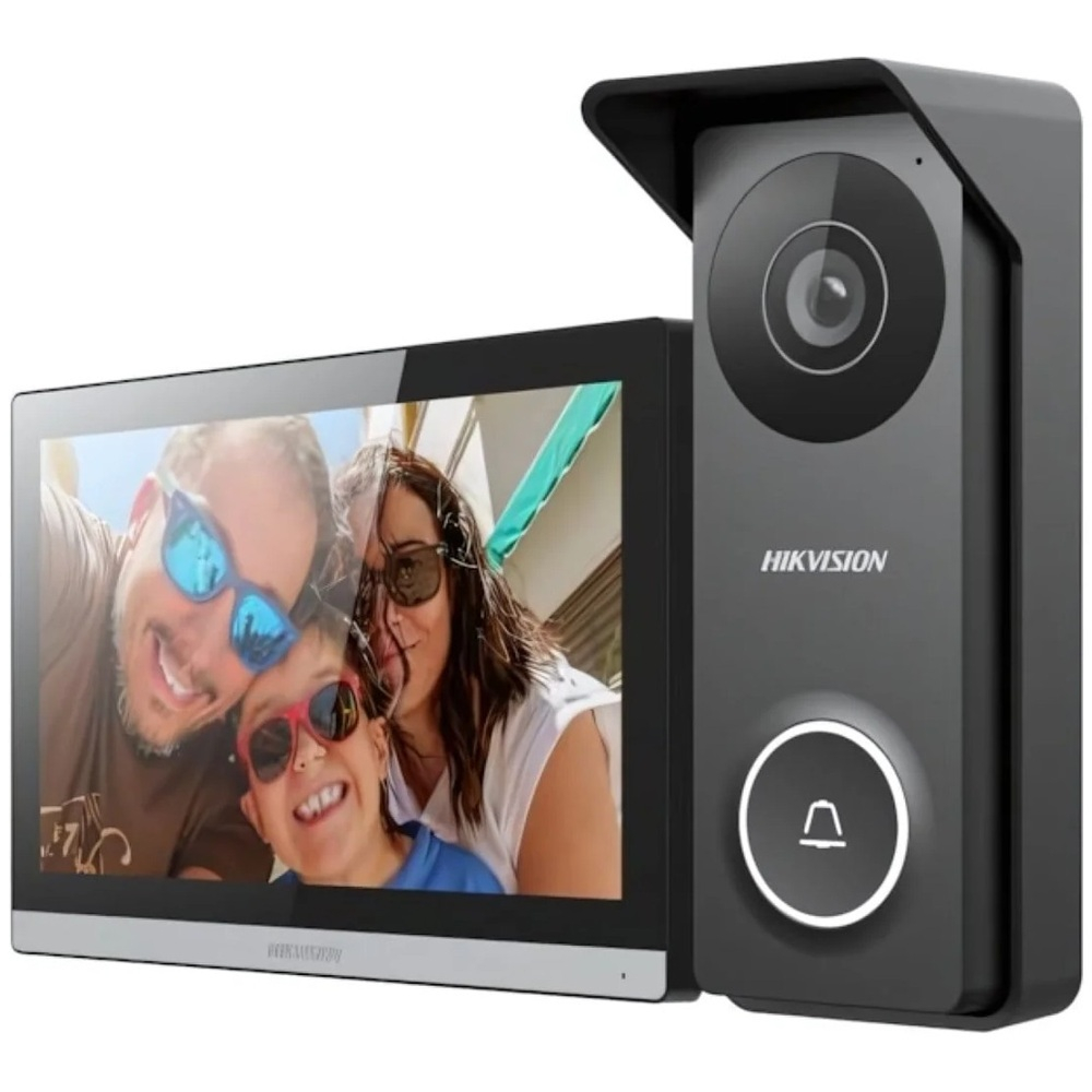 Комплект видеодомофона Hikvision DS-KIS313-P(B)