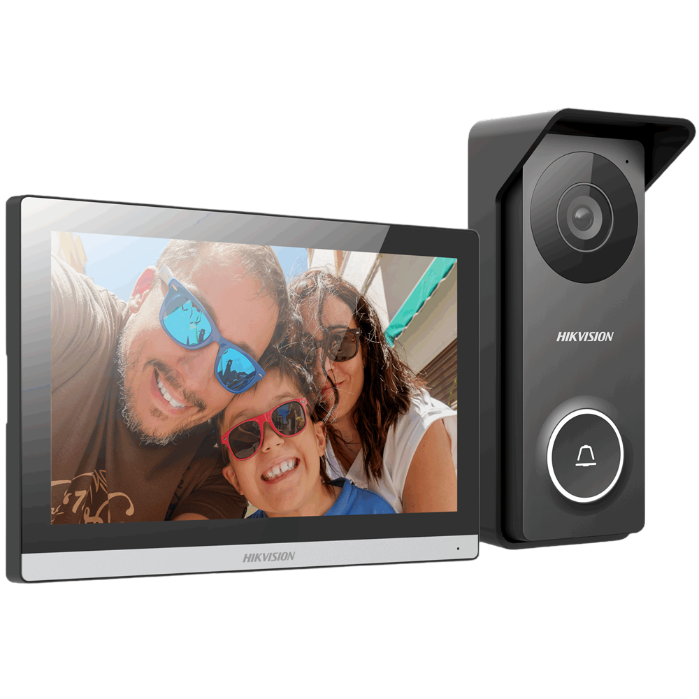 Комплект видеодомофона Hikvision DS-KIS313-P(B)