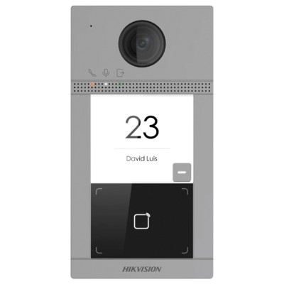 Виклична Wi-Fi IP-відеопанель Hikvision DS-KV8113-WME1(C)/Flush