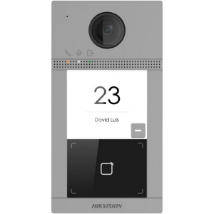 Вызывная Wi-Fi IP-видеопанель Hikvision DS-KV8113-WME1(B) Surface