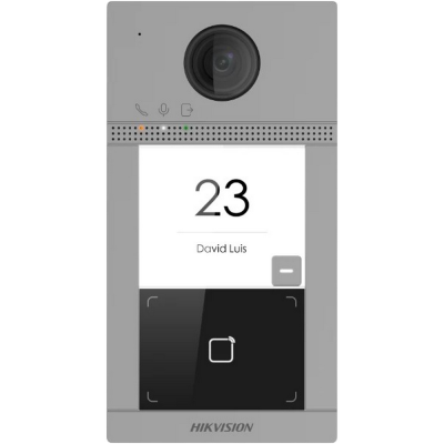 Виклична Wi-Fi IP-відеопанель Hikvision DS-KV8113-WME1(B) Surface