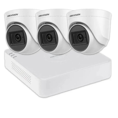 Комплект відеоспостереження Hikvision HD KIT 3x5MP INDOOR