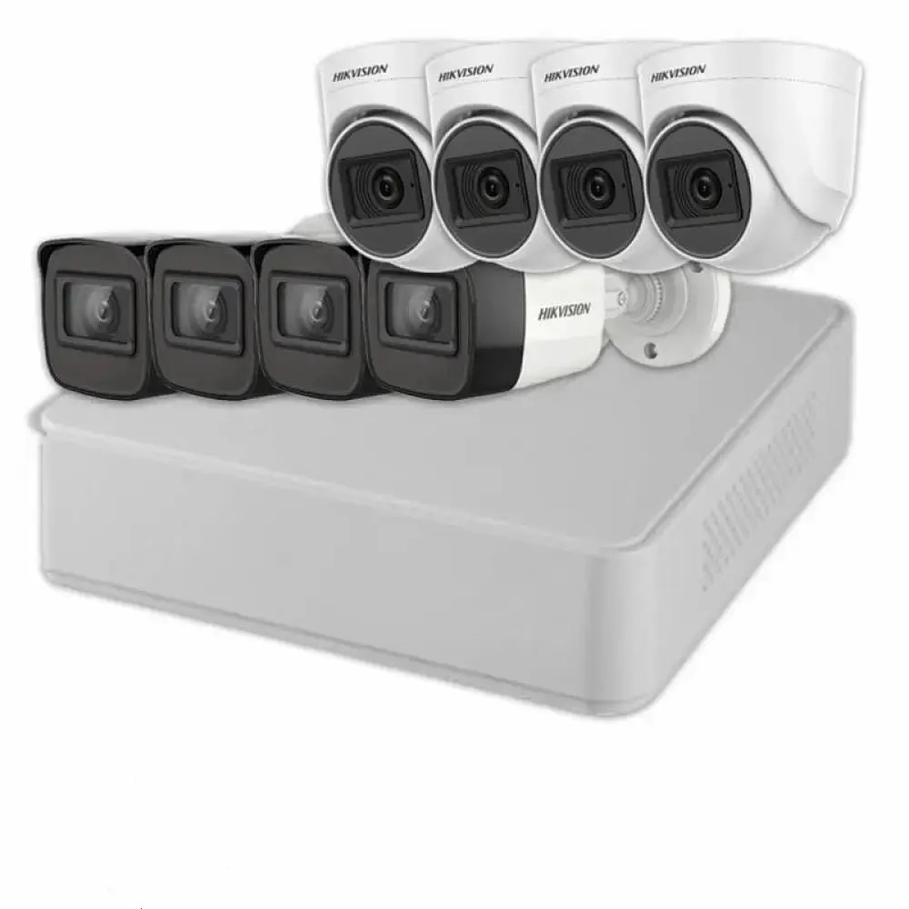Комплект видеонаблюдения Hikvision HD KIT 8x5MP INDOOR-OUTDOOR 